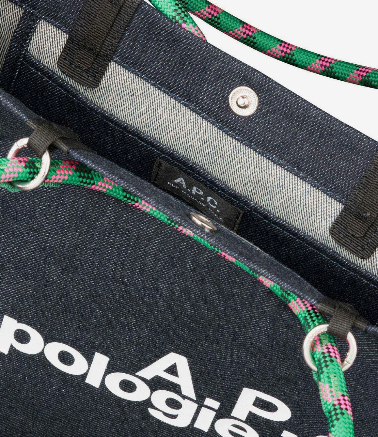 A.P.C. Topologie tote bag