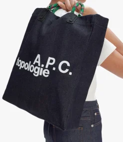 A.P.C. Topologie tote bag