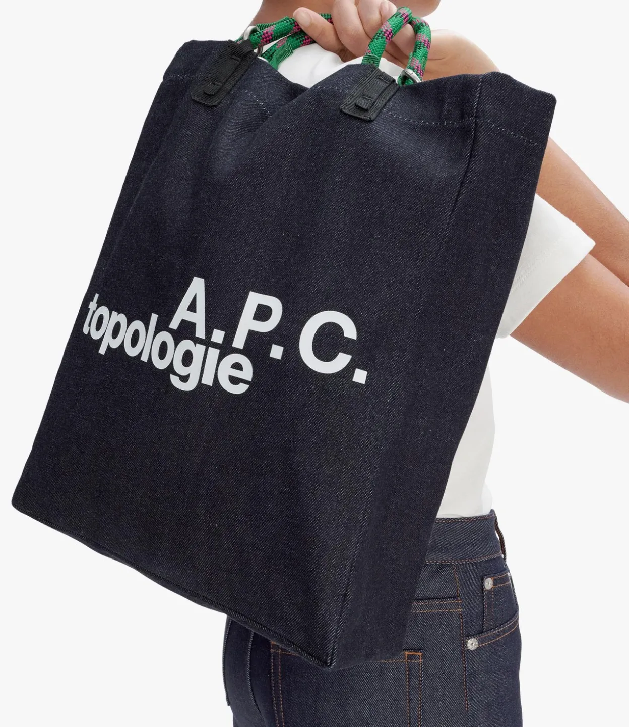 A.P.C. Topologie tote bag