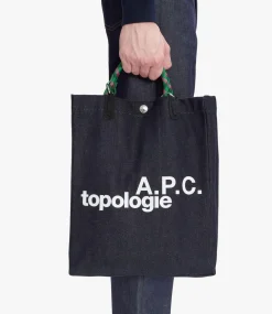 A.P.C. Topologie tote bag