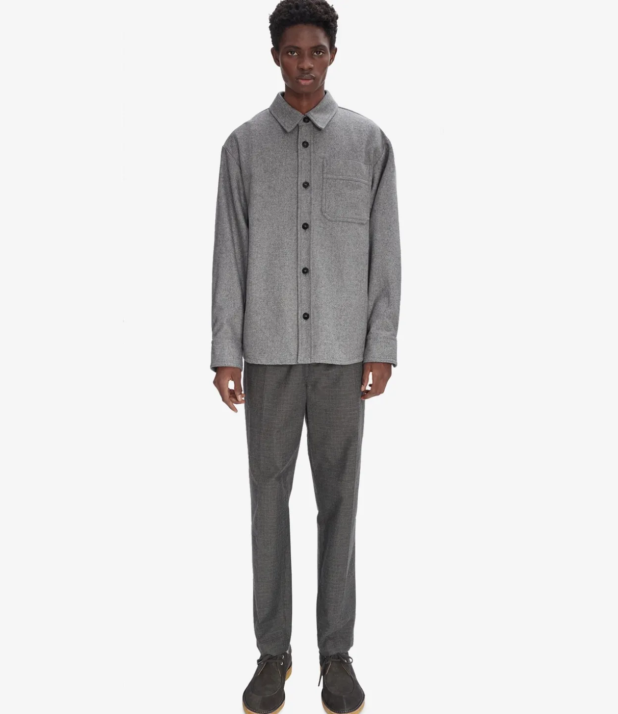 Basile Brodu00e9e Poitrine overshirt