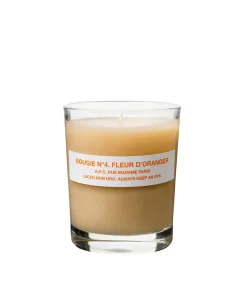 Bougie Nu00b04. Fleur d'oranger