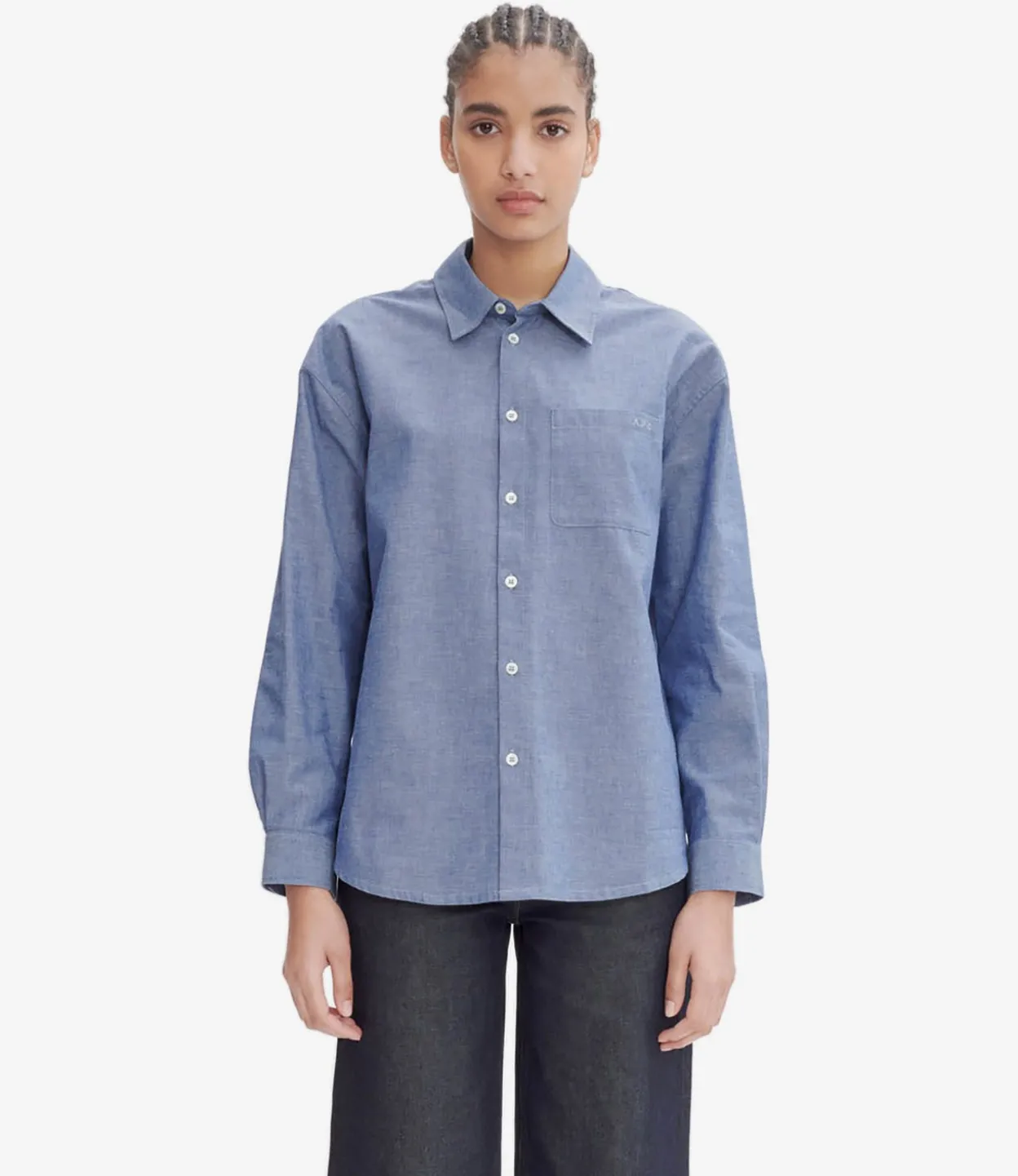 Embroidered Boyfriend shirt