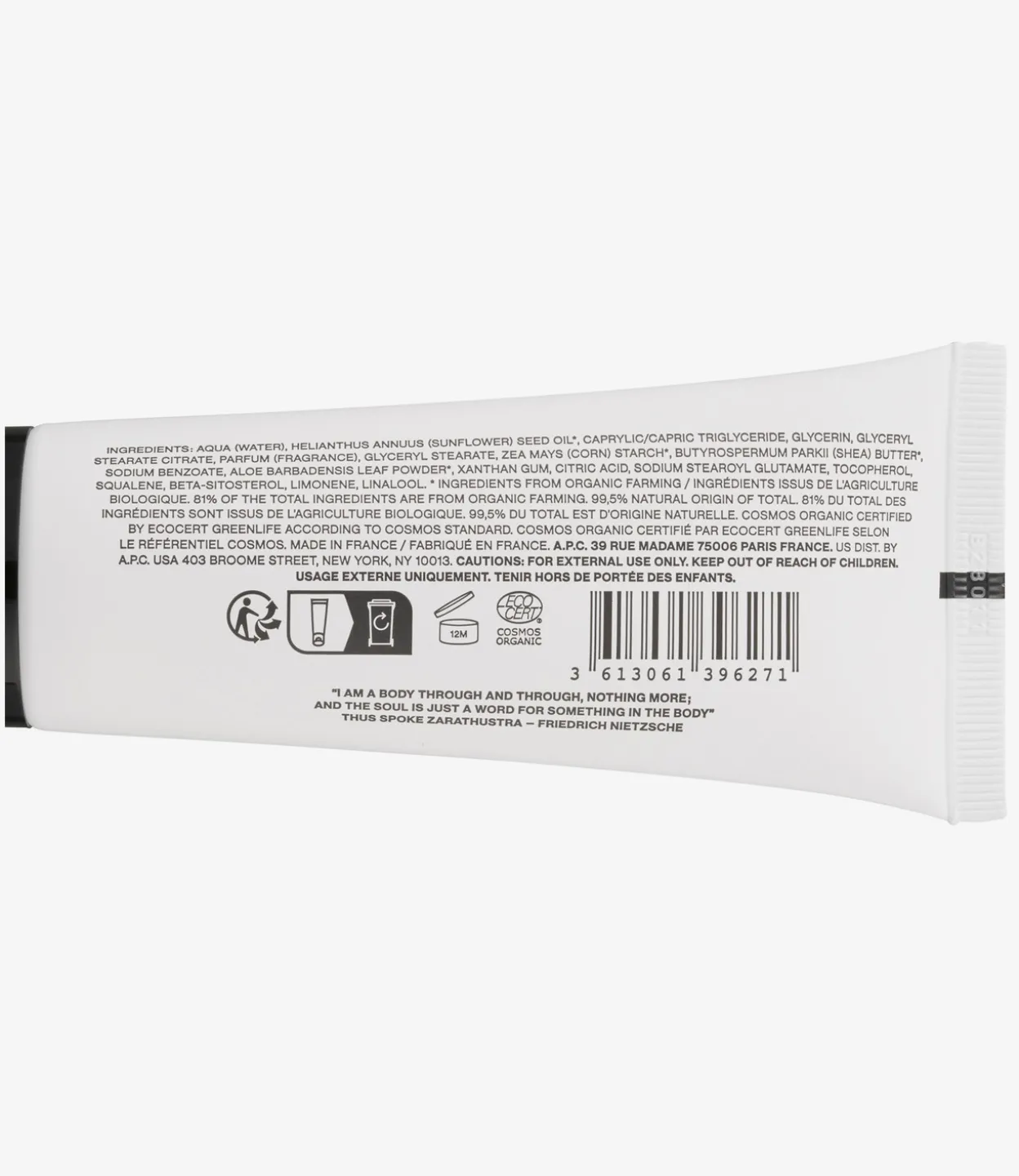 Hand Cream - Cosmos Organic