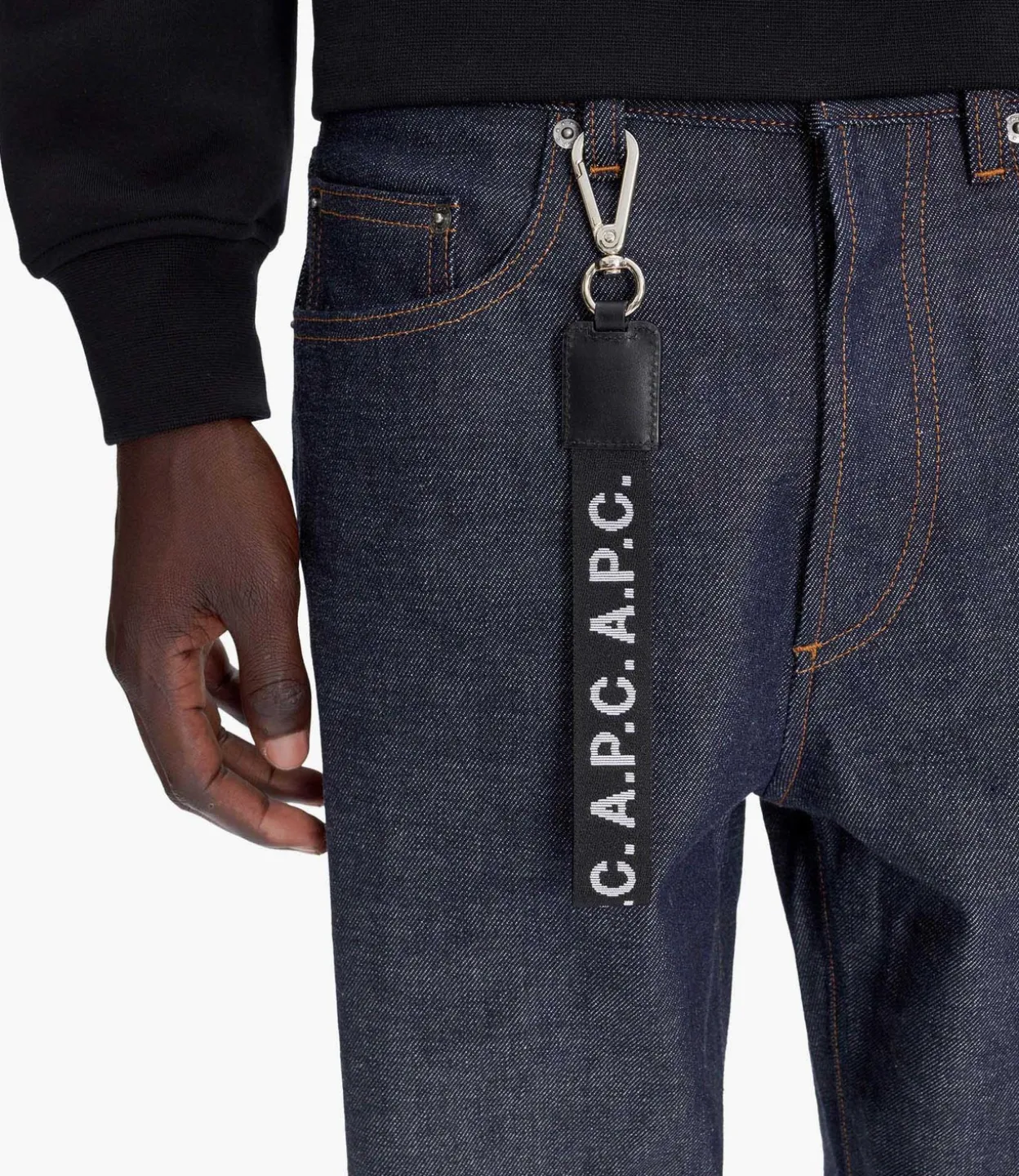 Jacquard A.P.C. key ring