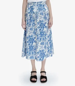 Long Ravenna skirt