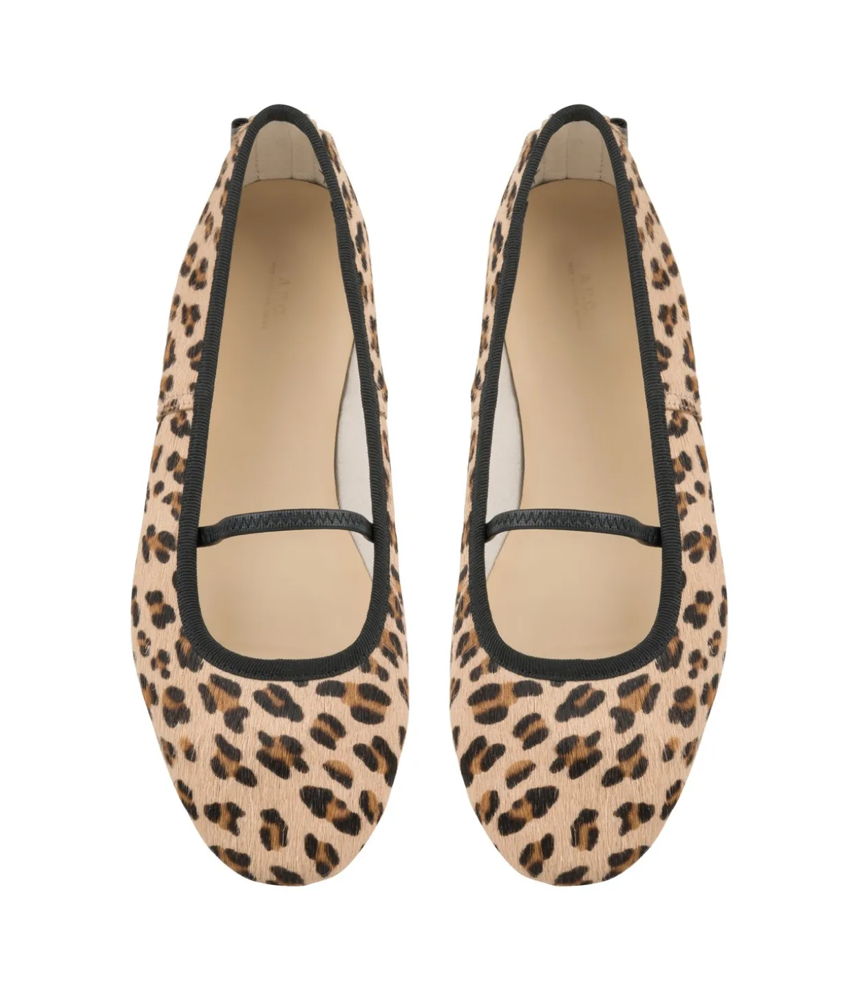 Swan ballet flats