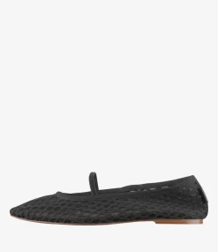 Swan ballet flats