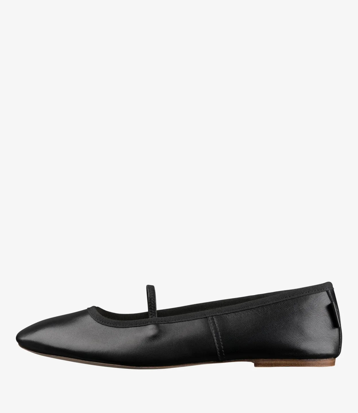 Swan ballet flats