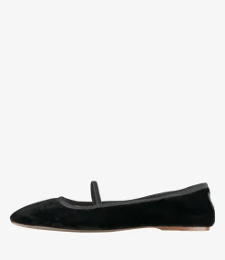 Swan ballet flats