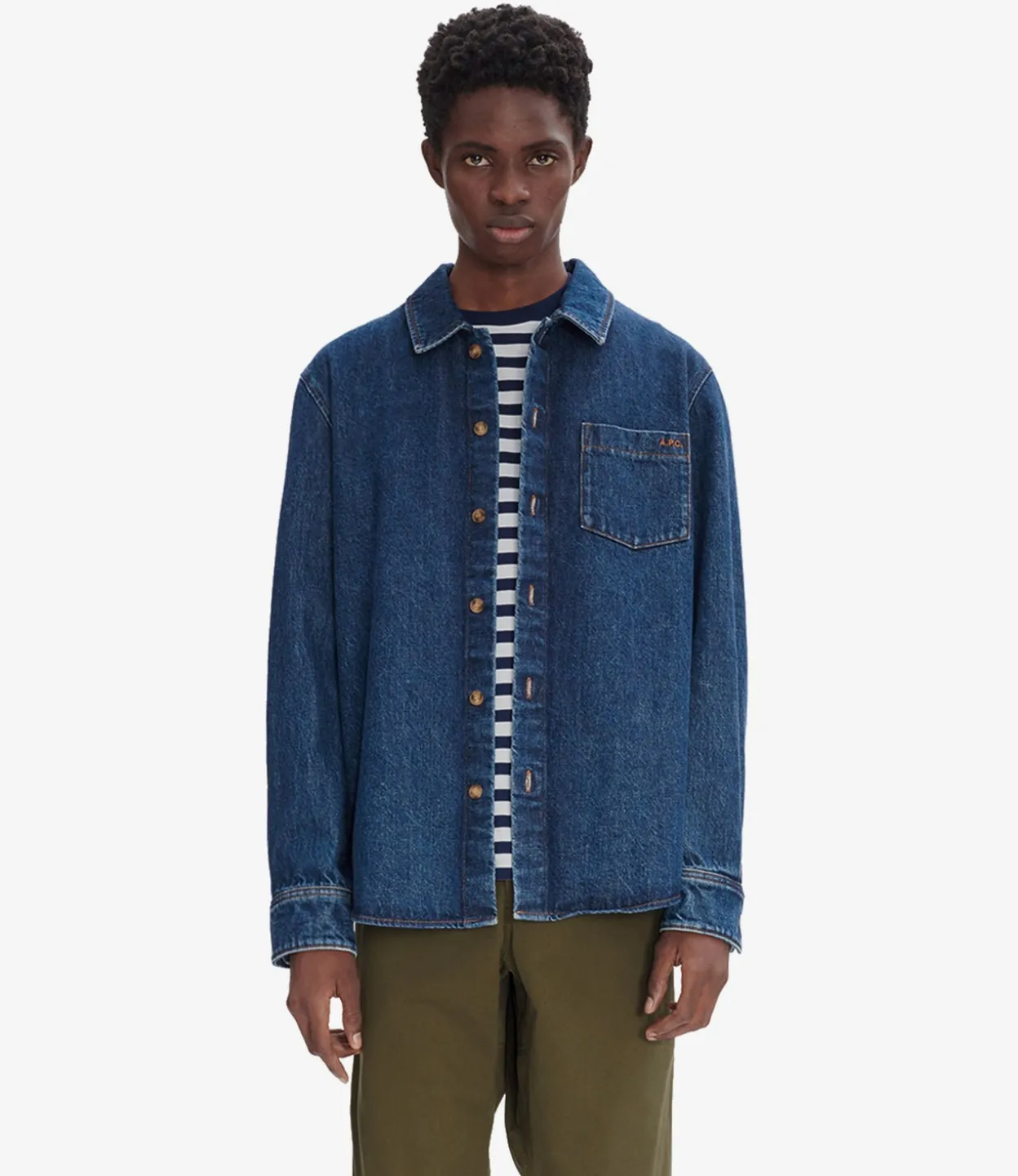 Vittorio Brodu00e9 overshirt